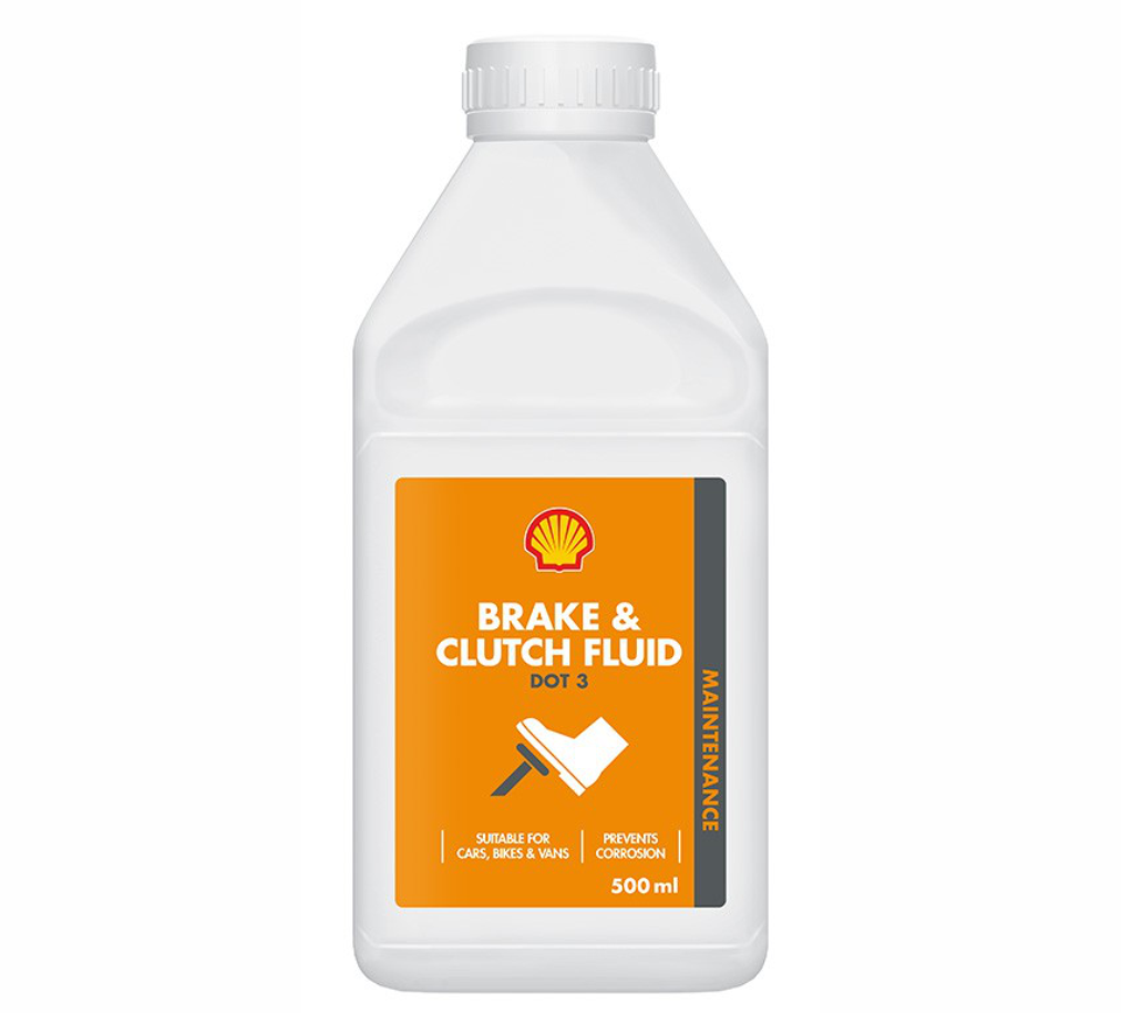 Shell Brake and Clutch Fluid DOT 3